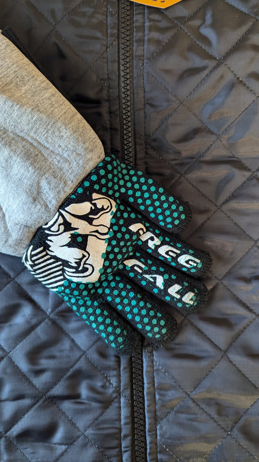 (Size 7-8) Kids Jacket With Attached Gloves - Pick Your Gloves.