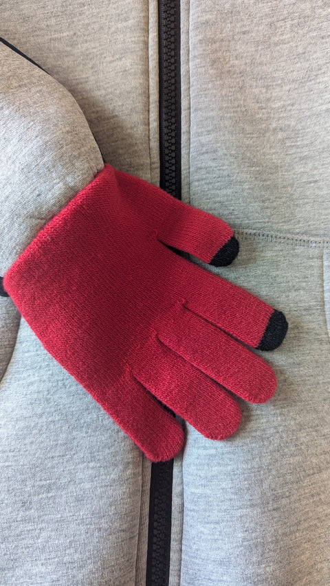 (Size 12-14) Kids Hoodie With Attached Gloves - Pick Your Gloves.