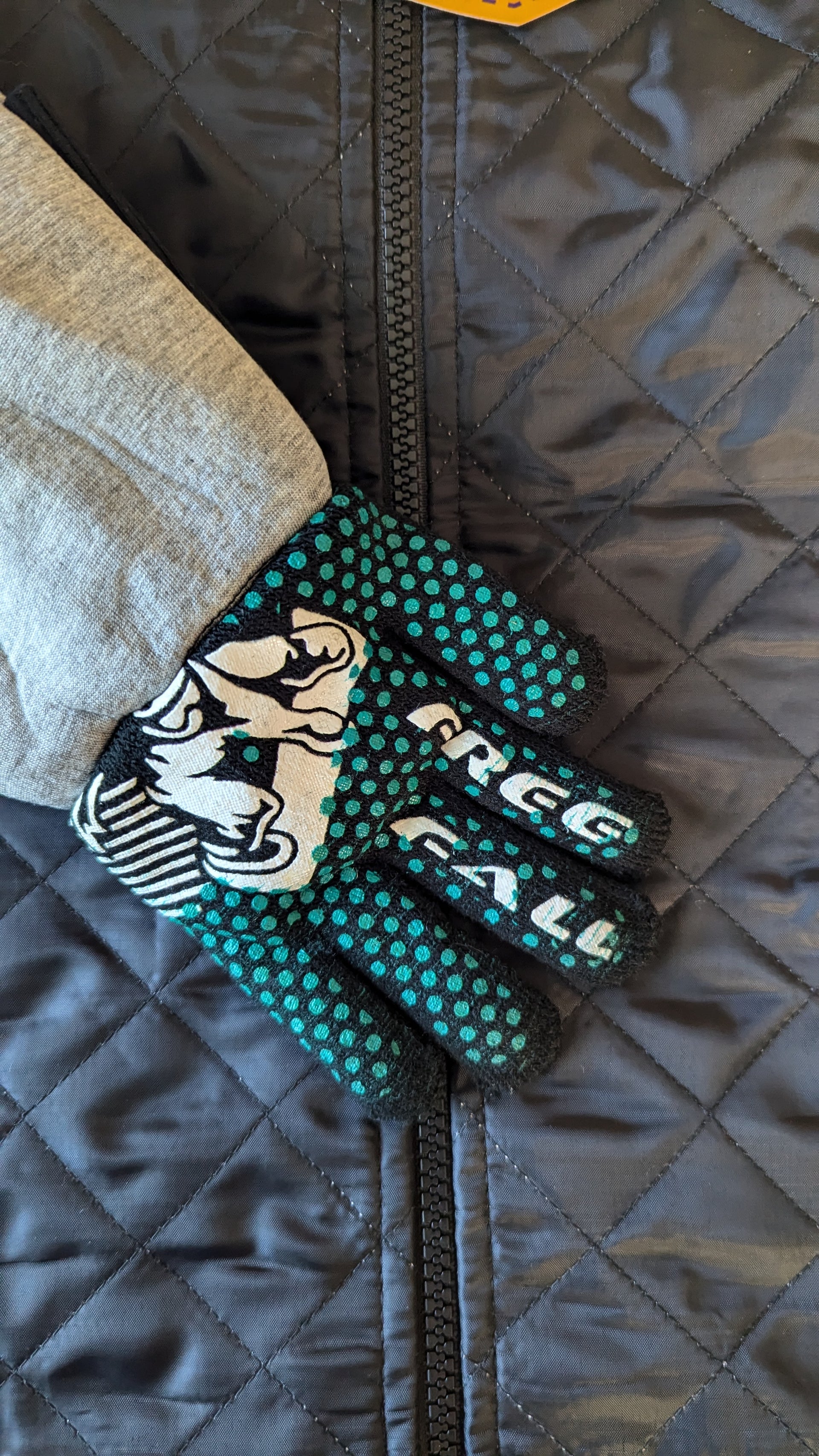 Kids Jacket With attached Gloves - Pick Your Gloves (Size 12-14).