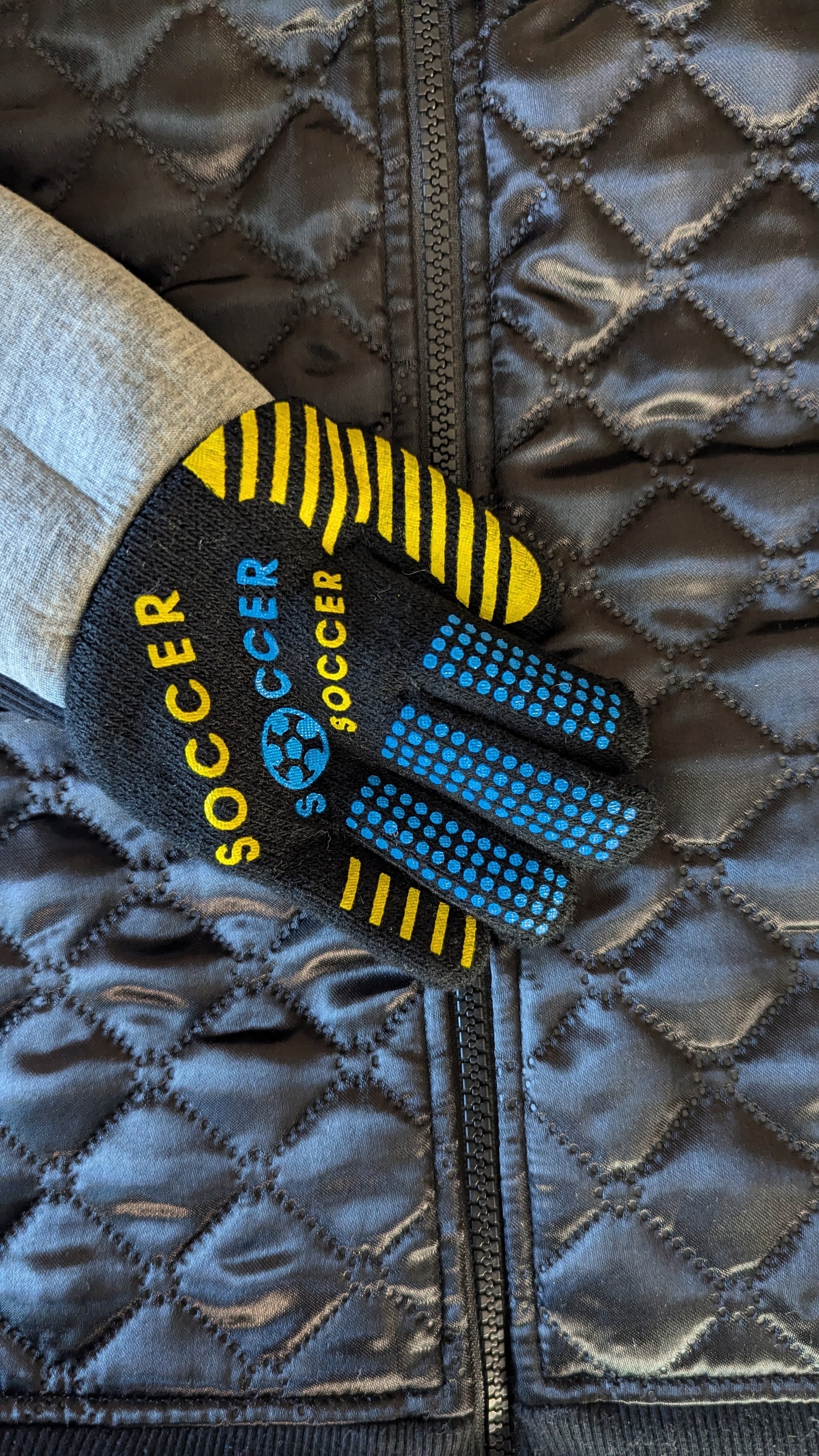 Kids Jacket With attached Gloves - Pick Your Gloves (Size 12-14).